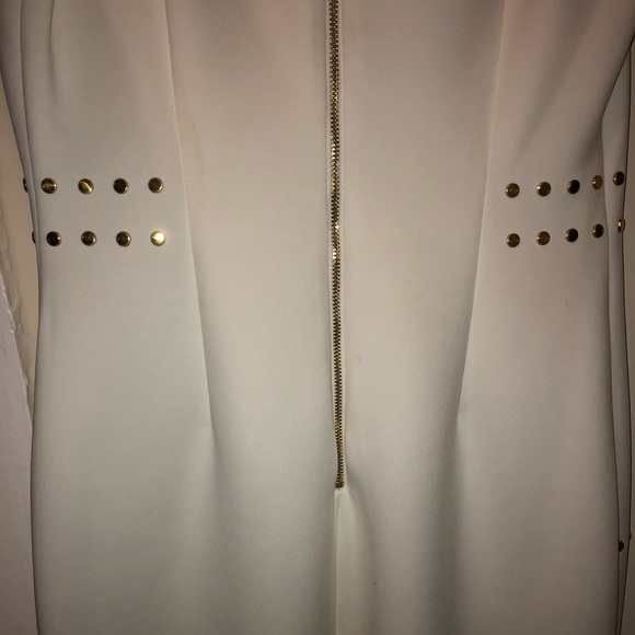 ❗️SOLD❗️Calvin Klein Sleeveless W/Gold Dress - Picture 5 of 8